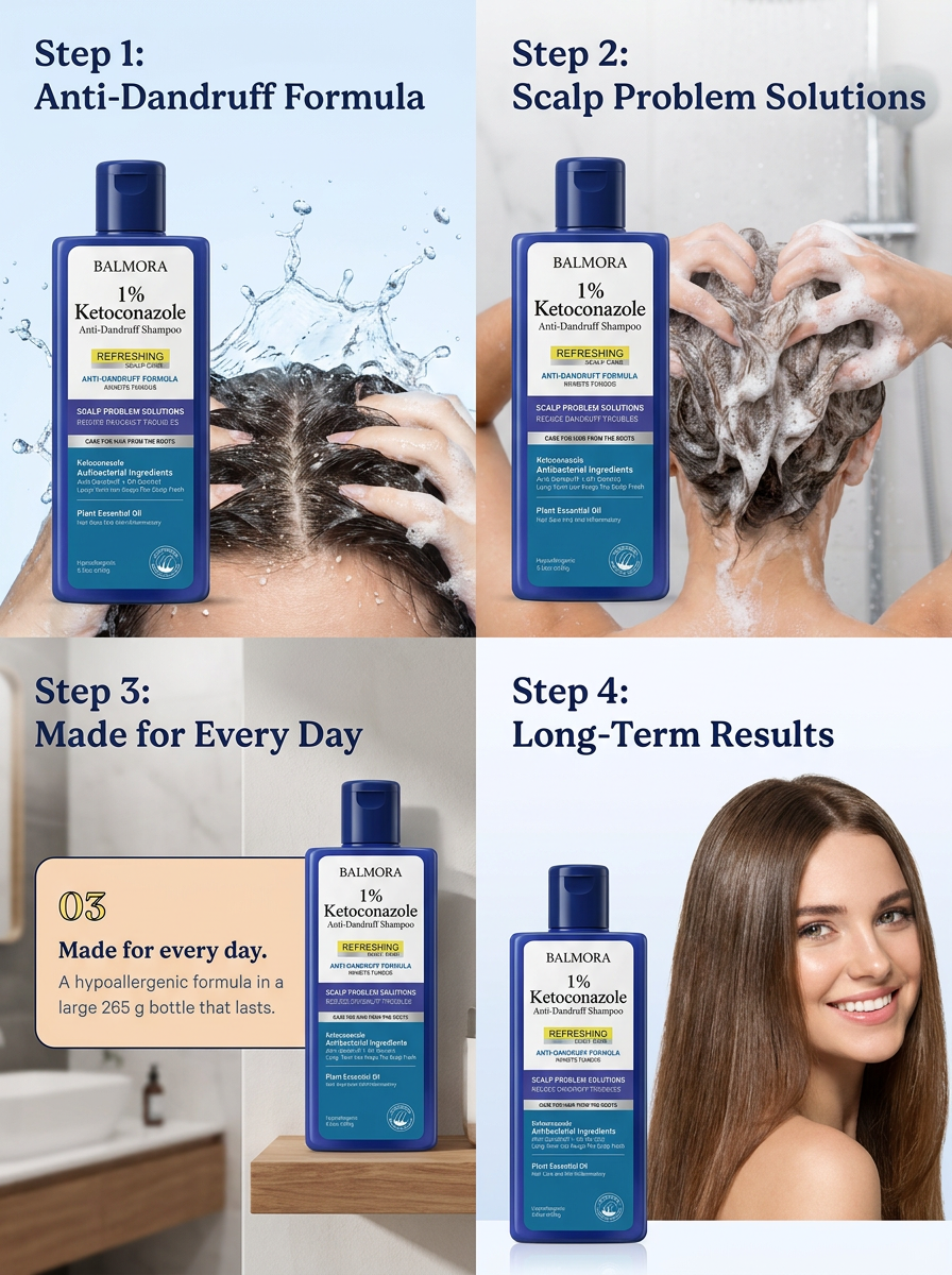 KORMESIC Ketoconazole Anti-Dandruff Shampoo 265g